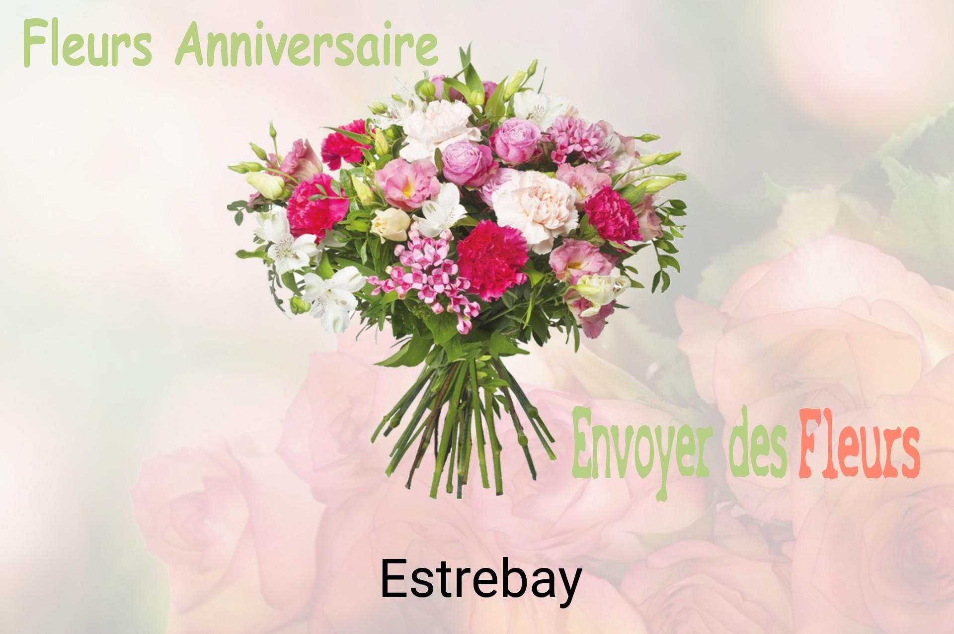 Bouquet de fleurs d’anniversaire livré à Estrebay